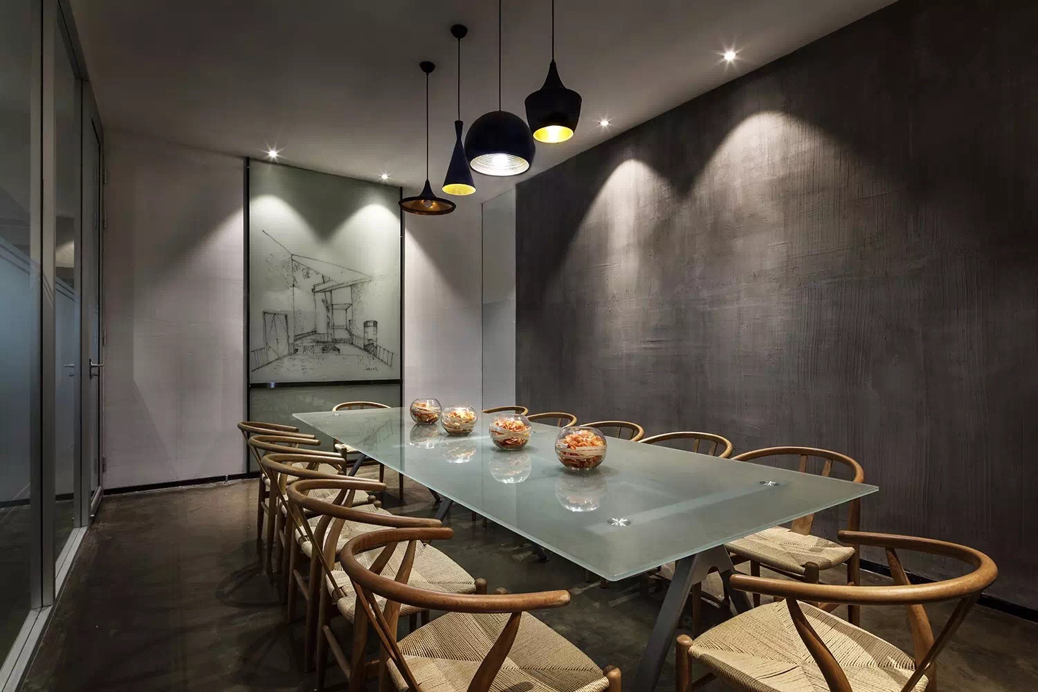 黃鋪區(qū)《明天廣場》高級灰辦公空間-第3張圖片-上海古都建筑設計集團