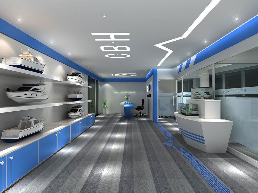 300平米現代感貿易公司辦公室設計效果-第3張圖片-上海古都建筑設計集團 300平米現代感貿易公司辦公室設計效果-第3張圖片-上海古都建筑設計集團