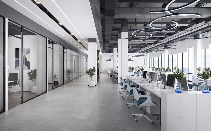 6800平工業(yè)風(fēng)格辦公室設(shè)計裝潢-第8張圖片-上海古都建筑設(shè)計集團(tuán)