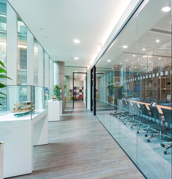 金山1300平集團辦公室裝修設(shè)計-第3張圖片-上海古都建筑設(shè)計集團 金山1300平集團辦公室裝修設(shè)計-第3張圖片-上海古都建筑設(shè)計集團