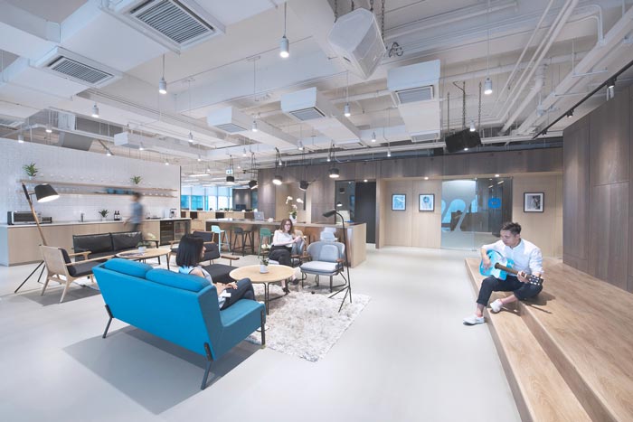 楊浦區辦公室裝修音樂傳媒公司設計案例-第4張圖片-上海古都建筑設計集團 楊浦區辦公室裝修音樂傳媒公司設計案例-第4張圖片-上海古都建筑設計集團