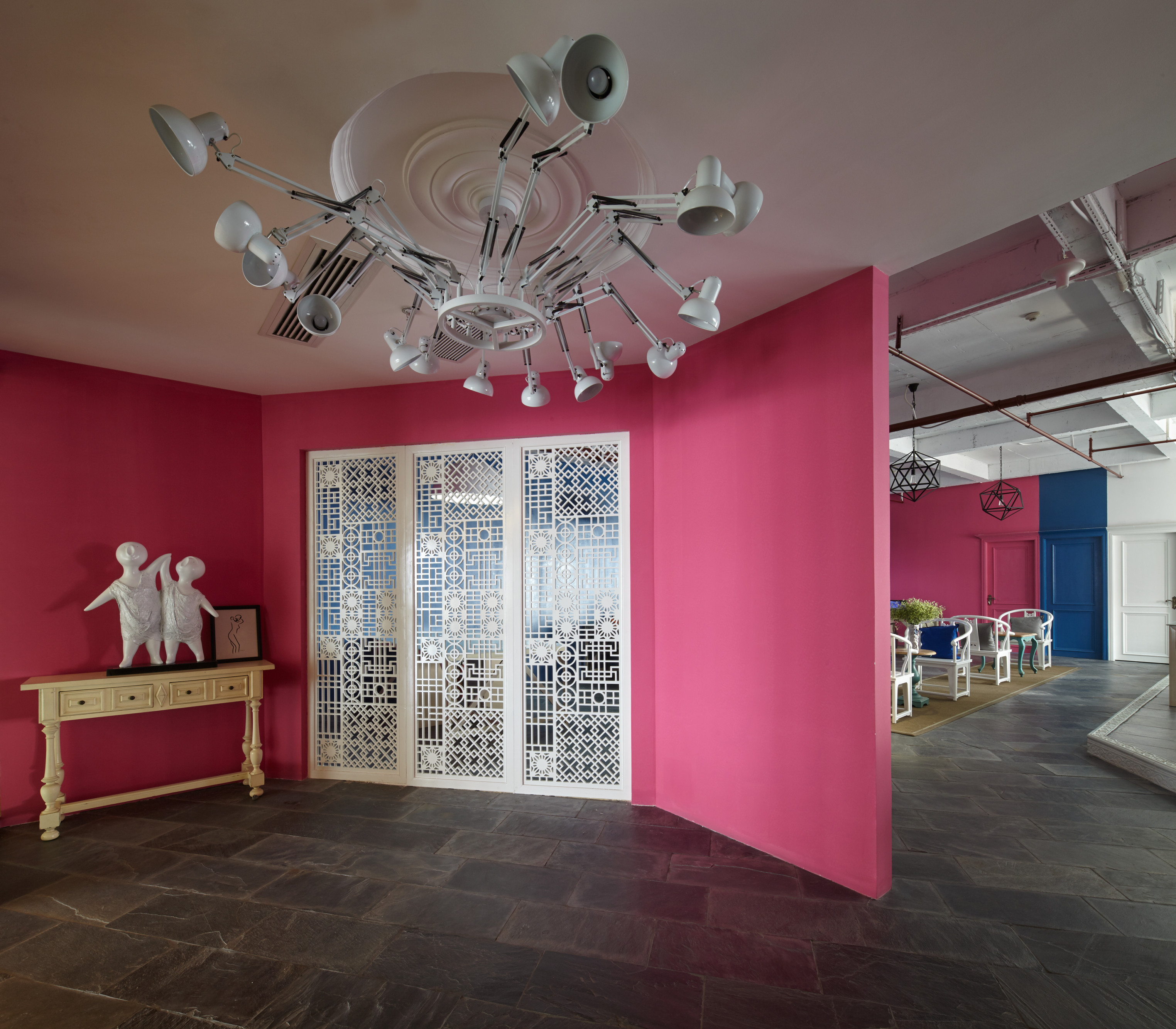 浦東新區(qū)180平辦公室裝修loft風(fēng)格設(shè)計-第2張圖片-上海古都建筑設(shè)計集團 浦東新區(qū)180平辦公室裝修loft風(fēng)格設(shè)計-第2張圖片-上海古都建筑設(shè)計集團