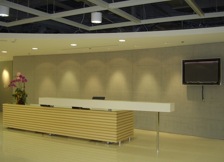 上海辦公室裝修前臺裝修設計案例-第2張圖片-上海古都建筑設計集團 上海辦公室裝修前臺裝修設計案例-第2張圖片-上海古都建筑設計集團