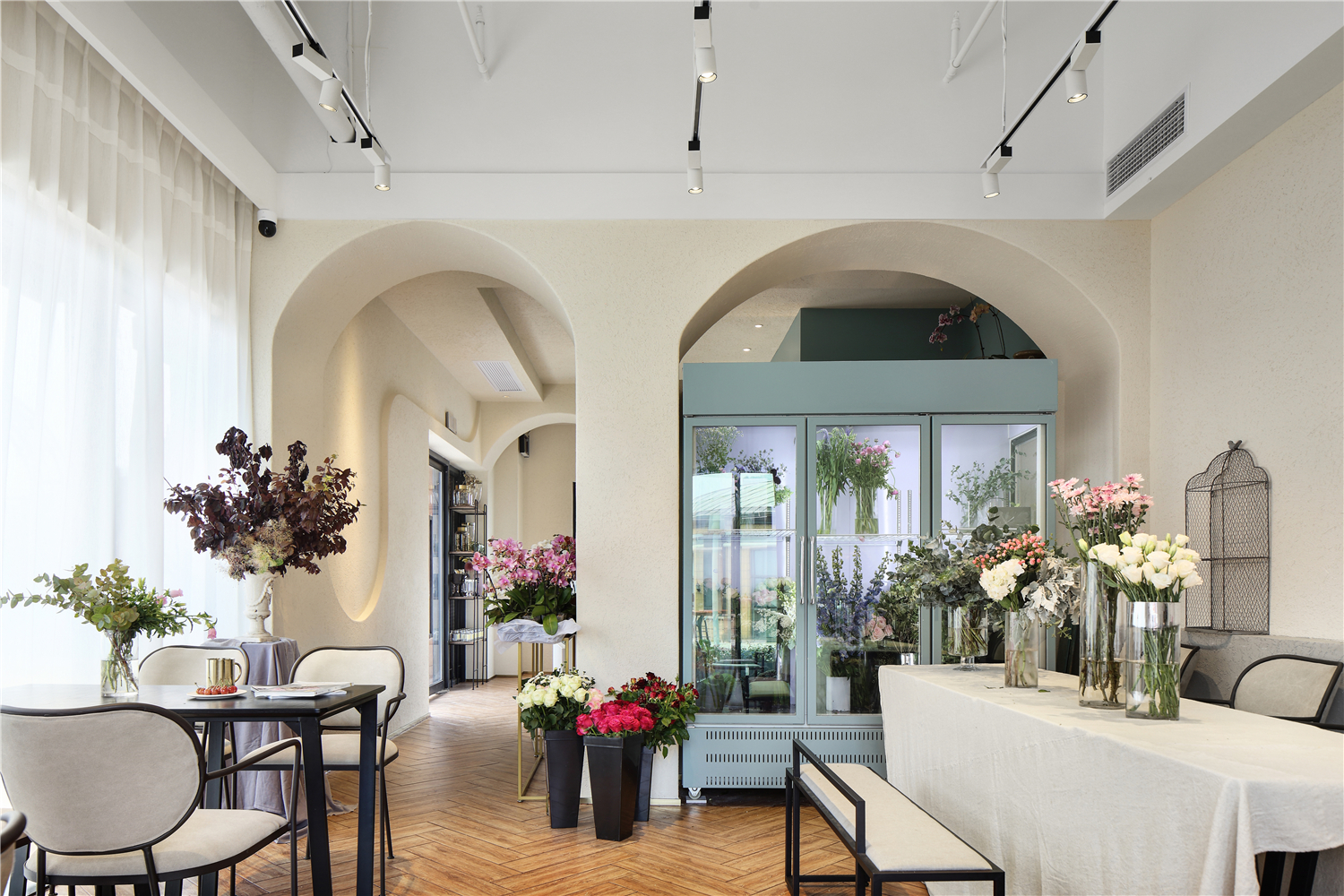 閔行區100平花店辦公室裝修設計案例-第5張圖片-上海古都建筑設計集團