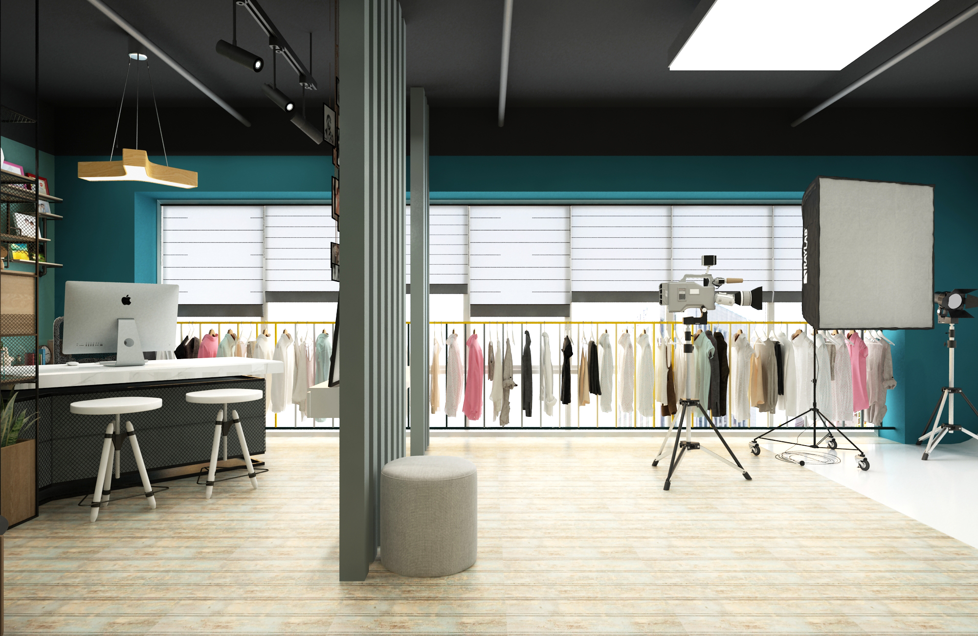 徐匯區(qū)小型攝影棚辦公室裝修設(shè)計(jì)-第3張圖片-上海古都建筑設(shè)計(jì)集團(tuán) 徐匯區(qū)小型攝影棚辦公室裝修設(shè)計(jì)-第3張圖片-上海古都建筑設(shè)計(jì)集團(tuán)