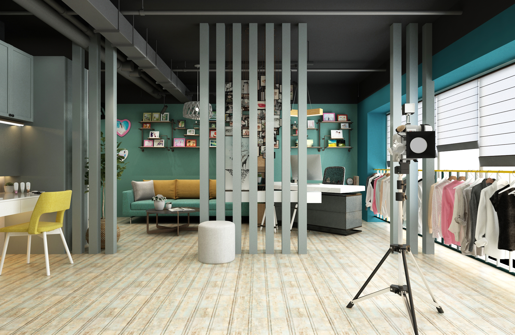 徐匯區(qū)小型攝影棚辦公室裝修設(shè)計(jì)-第2張圖片-上海古都建筑設(shè)計(jì)集團(tuán) 徐匯區(qū)小型攝影棚辦公室裝修設(shè)計(jì)-第2張圖片-上海古都建筑設(shè)計(jì)集團(tuán)