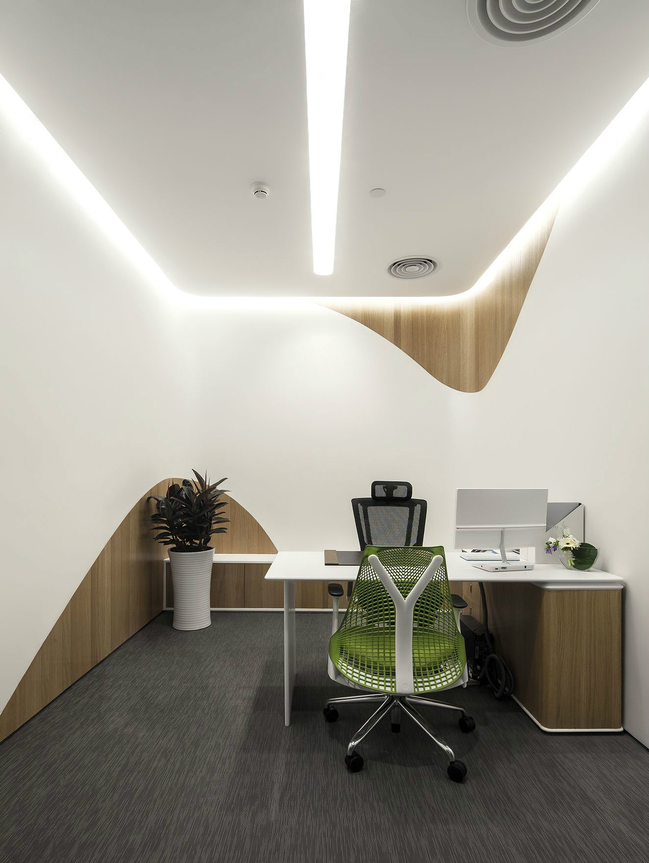 上海辦公室裝修高采光設計效果圖-第2張圖片-上海古都建筑設計集團 上海辦公室裝修高采光設計效果圖-第2張圖片-上海古都建筑設計集團