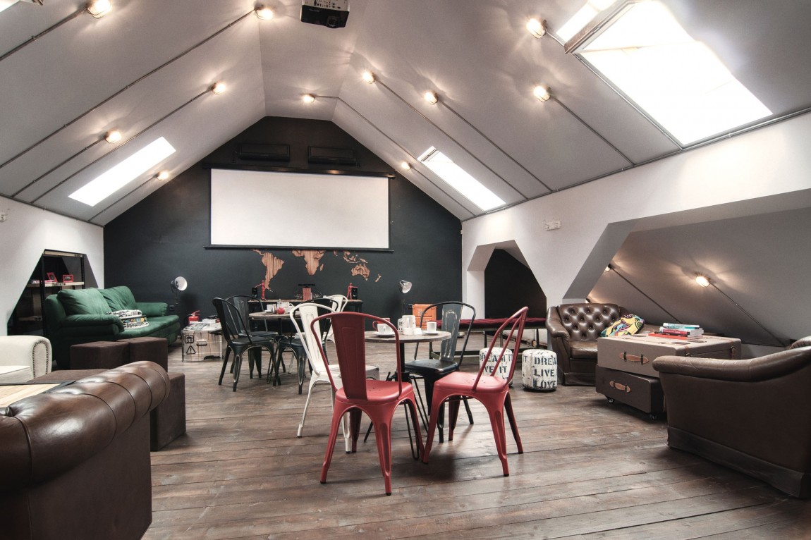 閣樓咖啡廳辦公室裝修設計效果圖-第1張圖片-上海古都建筑設計集團 閣樓咖啡廳辦公室裝修設計效果圖-第1張圖片-上海古都建筑設計集團