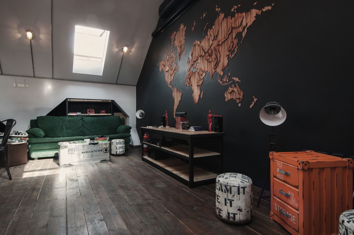 閣樓咖啡廳辦公室裝修設計效果圖-第6張圖片-上海古都建筑設計集團 閣樓咖啡廳辦公室裝修設計效果圖-第6張圖片-上海古都建筑設計集團