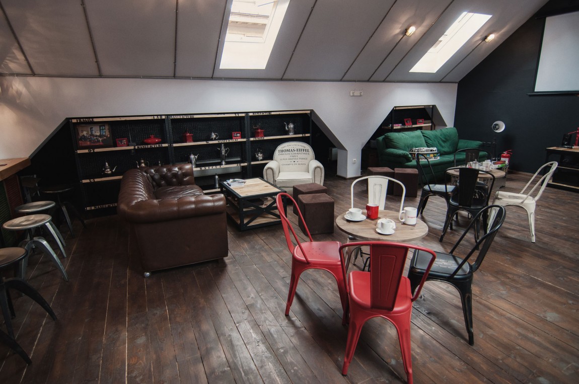 閣樓咖啡廳辦公室裝修設計效果圖-第5張圖片-上海古都建筑設計集團 閣樓咖啡廳辦公室裝修設計效果圖-第5張圖片-上海古都建筑設計集團