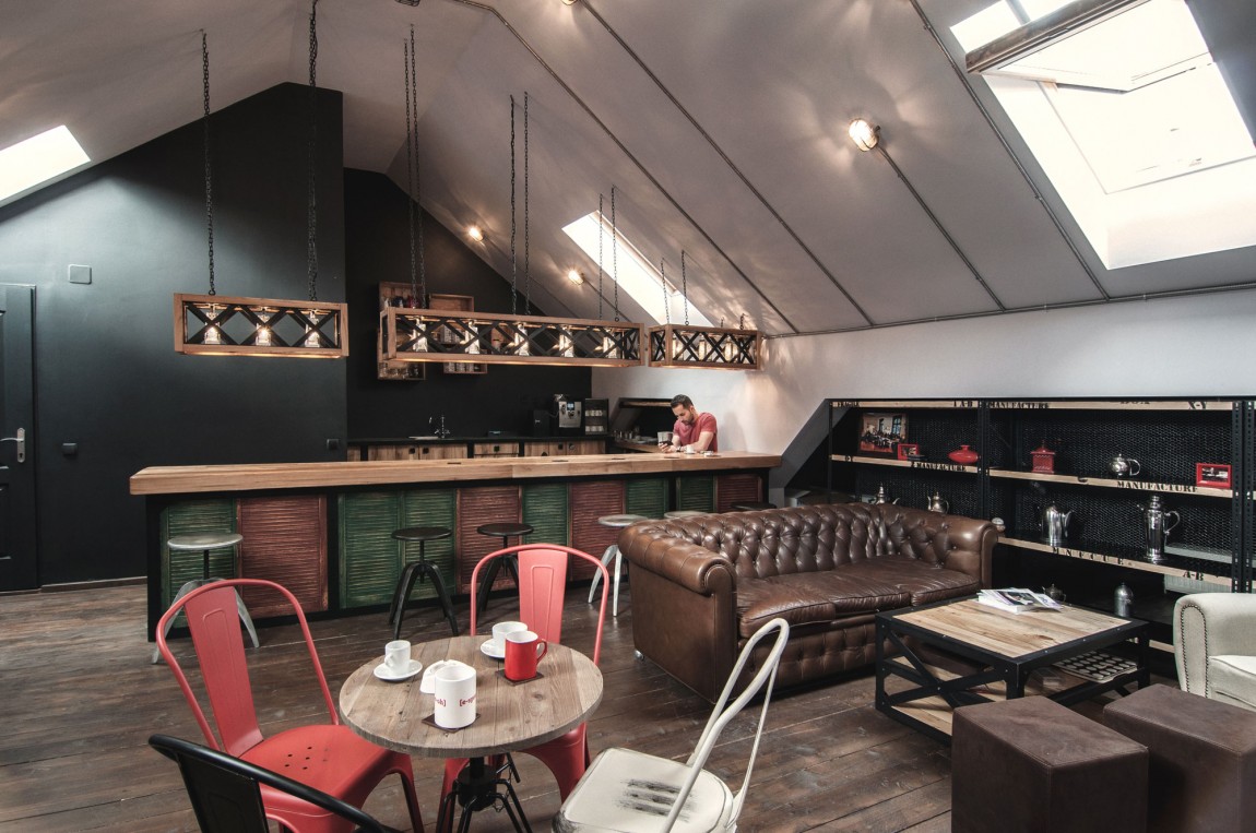 閣樓咖啡廳辦公室裝修設計效果圖-第7張圖片-上海古都建筑設計集團 閣樓咖啡廳辦公室裝修設計效果圖-第7張圖片-上海古都建筑設計集團