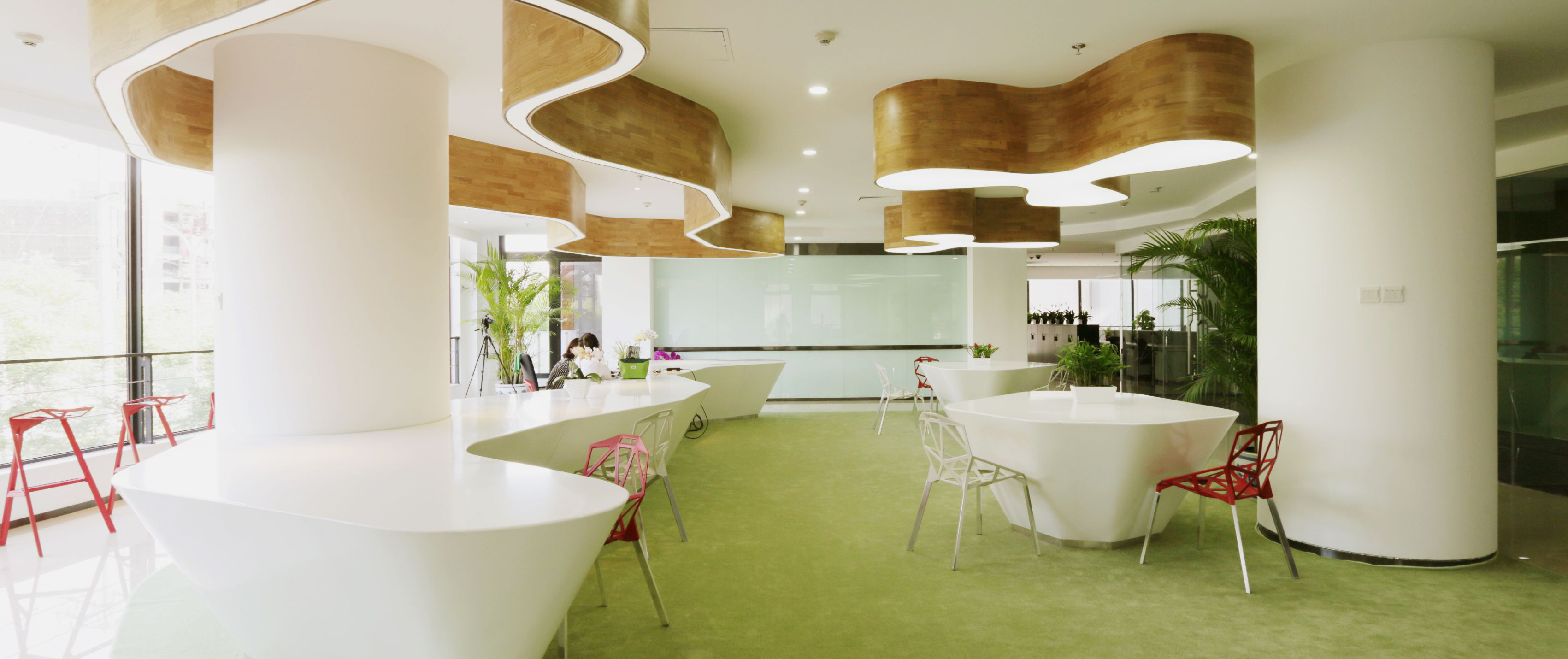 普陀區(qū)120平辦公室裝修流星花園設計方案-第2張圖片-上海古都建筑設計集團 普陀區(qū)120平辦公室裝修流星花園設計方案-第2張圖片-上海古都建筑設計集團