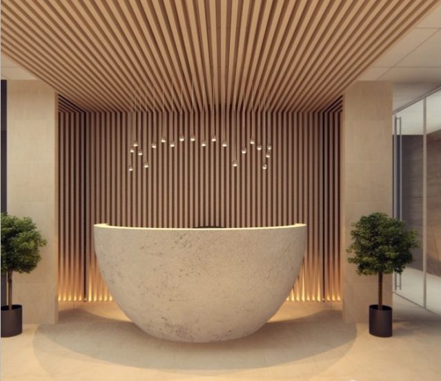 上海辦公室裝修公司前臺裝修設計-第14張圖片-上海古都建筑設計集團 上海辦公室裝修公司前臺裝修設計-第14張圖片-上海古都建筑設計集團