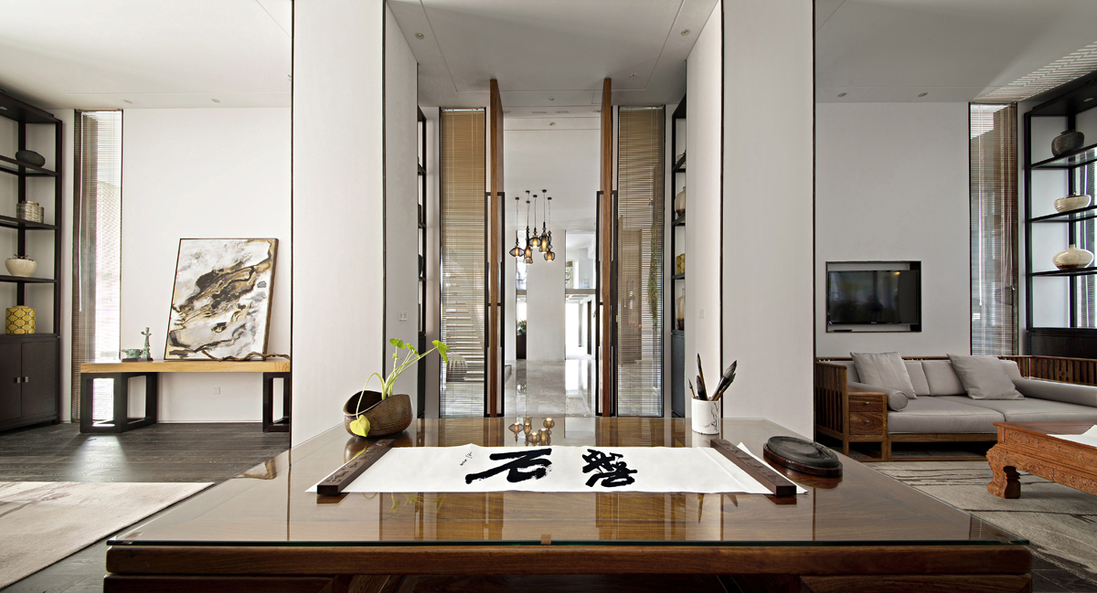 徐匯區中國風辦公室裝修設計-第1張圖片-上海古都建筑設計集團 徐匯區中國風辦公室裝修設計-第1張圖片-上海古都建筑設計集團