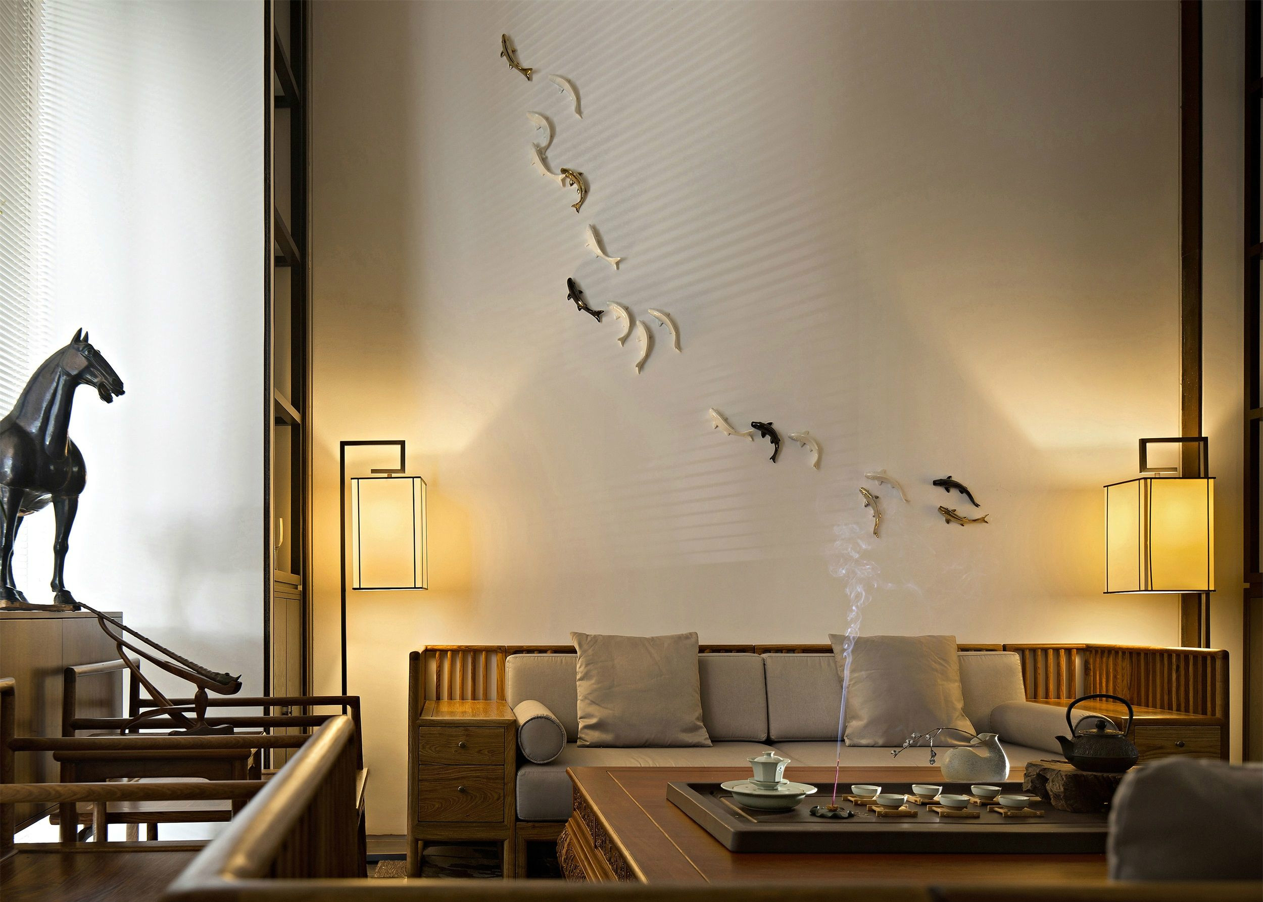 上海辦公室裝修水墨風裝修設計-第3張圖片-上海古都建筑設計集團 上海辦公室裝修水墨風裝修設計-第3張圖片-上海古都建筑設計集團