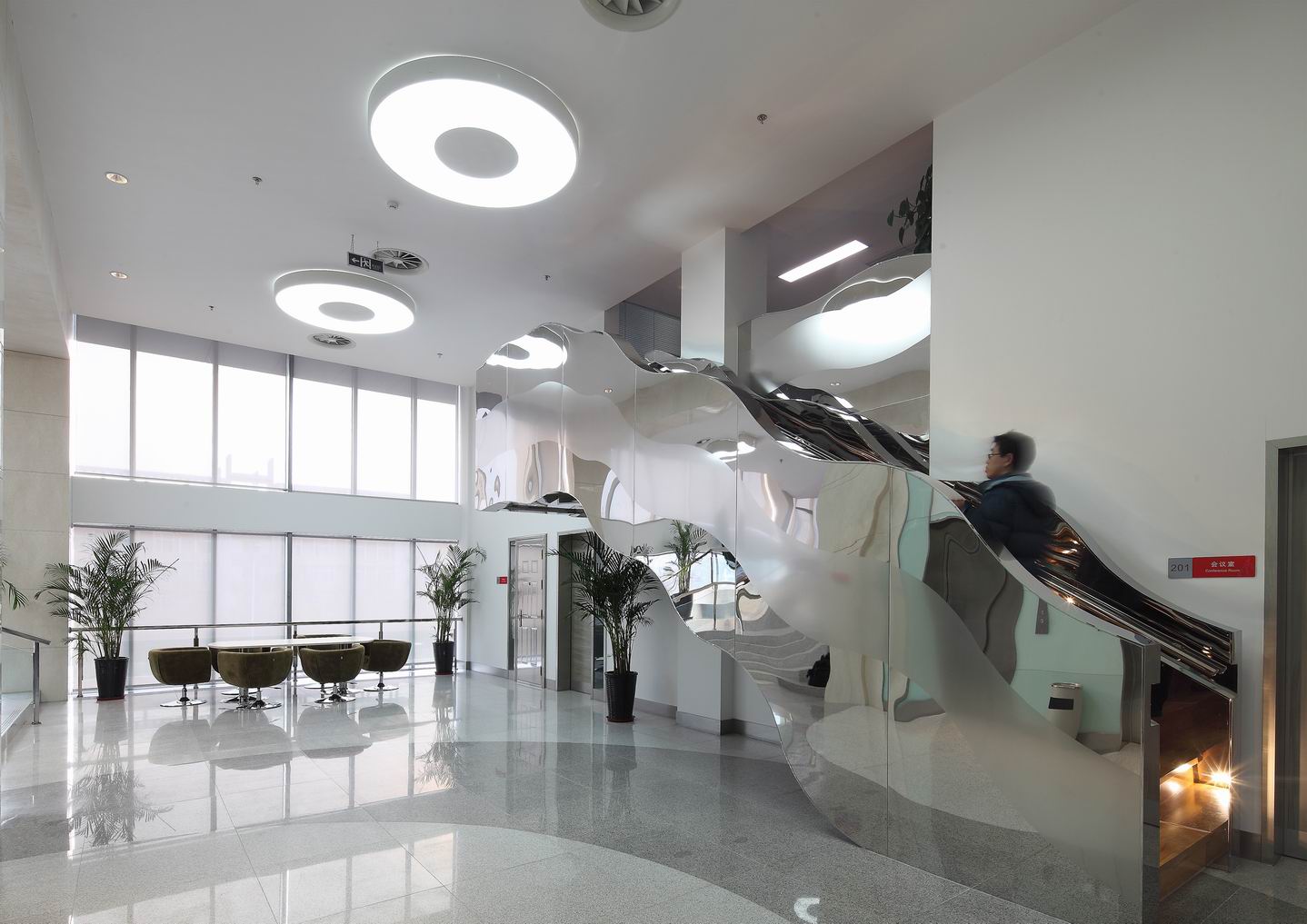 黃浦區質檢中心辦公室裝修設計-第6張圖片-上海古都建筑設計集團