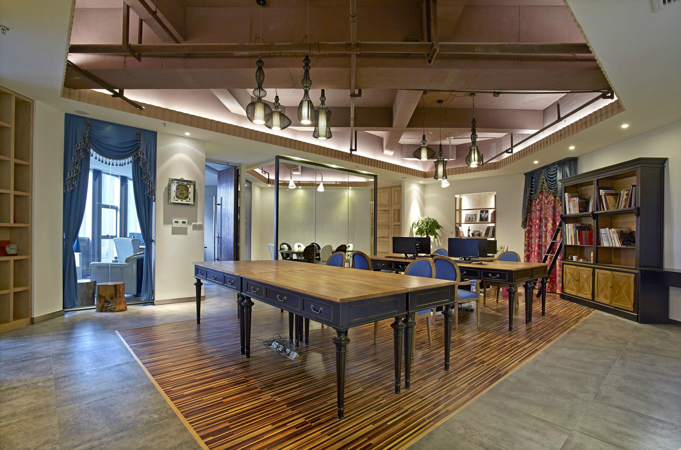 浦東新區(qū)紡織品公司辦公室裝修設計-第1張圖片-上海古都建筑設計集團