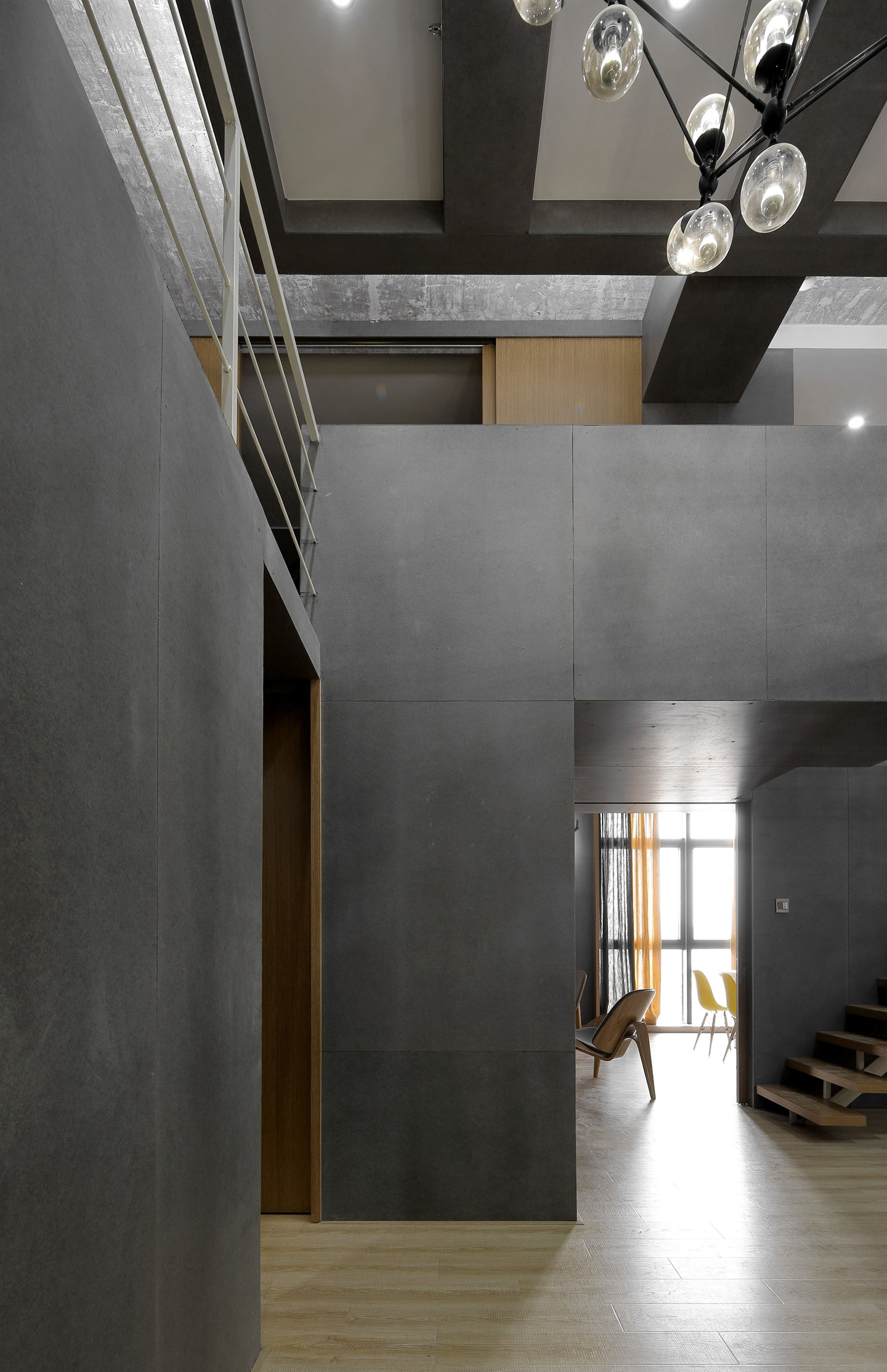 上海復式工業風辦公室裝修設計-第1張圖片-上海古都建筑設計集團 上海復式工業風辦公室裝修設計-第1張圖片-上海古都建筑設計集團