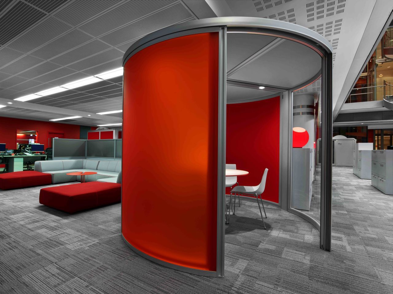 廣電大廈辦公室裝修設計效果圖-第8張圖片-上海古都建筑設計集團