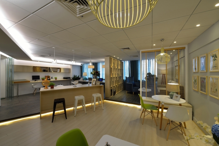 現代簡約時尚辦公室裝修設計-第1張圖片-上海古都建筑設計集團 現代簡約時尚辦公室裝修設計-第1張圖片-上海古都建筑設計集團