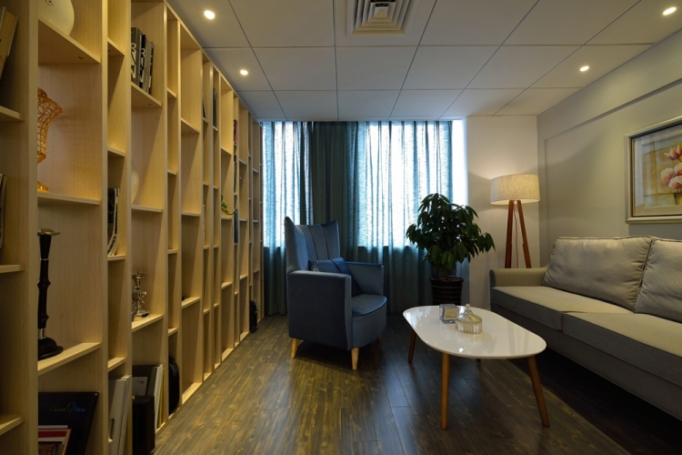 現代簡約時尚辦公室裝修設計-第2張圖片-上海古都建筑設計集團 現代簡約時尚辦公室裝修設計-第2張圖片-上海古都建筑設計集團