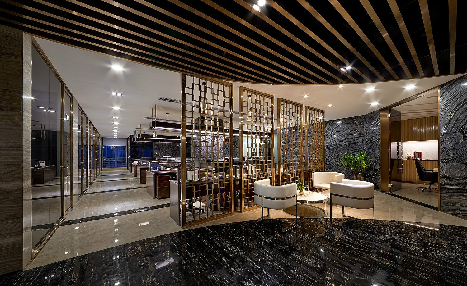 上海建筑公司辦公室裝修設計-第6張圖片-上海古都建筑設計集團 上海建筑公司辦公室裝修設計-第6張圖片-上海古都建筑設計集團