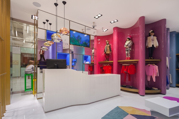 上海辦公室裝修收銀臺裝修設計-第4張圖片-上海古都建筑設計集團 上海辦公室裝修收銀臺裝修設計-第4張圖片-上海古都建筑設計集團