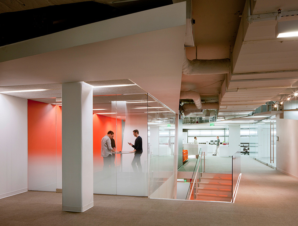 普陀區辦公室裝修白色極簡風格設計-第5張圖片-上海古都建筑設計集團 普陀區辦公室裝修白色極簡風格設計-第5張圖片-上海古都建筑設計集團