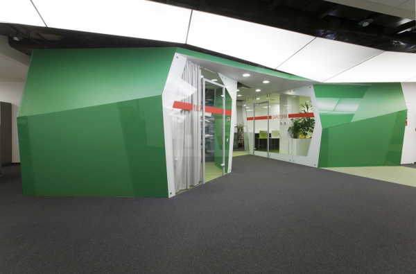 虹口區100平綠色調辦公室裝修設計-第5張圖片-上海古都建筑設計集團 虹口區100平綠色調辦公室裝修設計-第5張圖片-上海古都建筑設計集團