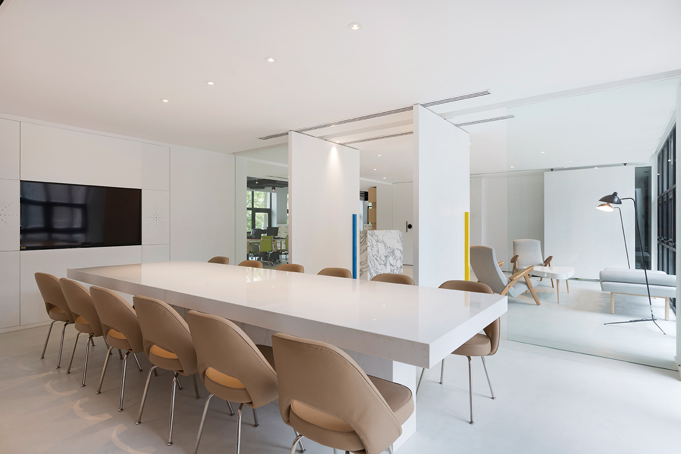 普陀區(qū)辦公室裝修簡約溫和風格設計-第2張圖片-上海古都建筑設計集團 普陀區(qū)辦公室裝修簡約溫和風格設計-第2張圖片-上海古都建筑設計集團