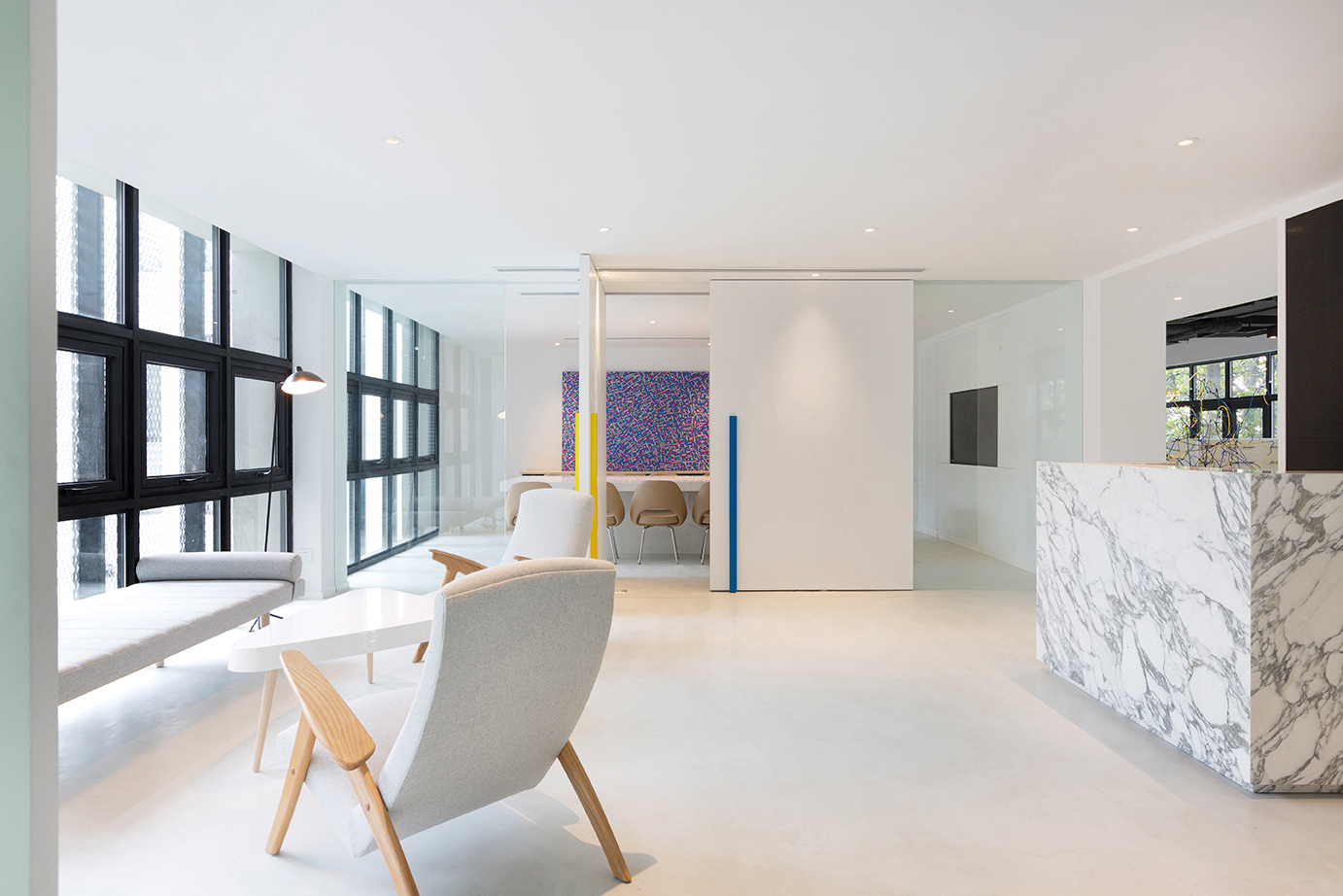 普陀區(qū)辦公室裝修簡約溫和風格設計-第3張圖片-上海古都建筑設計集團 普陀區(qū)辦公室裝修簡約溫和風格設計-第3張圖片-上海古都建筑設計集團