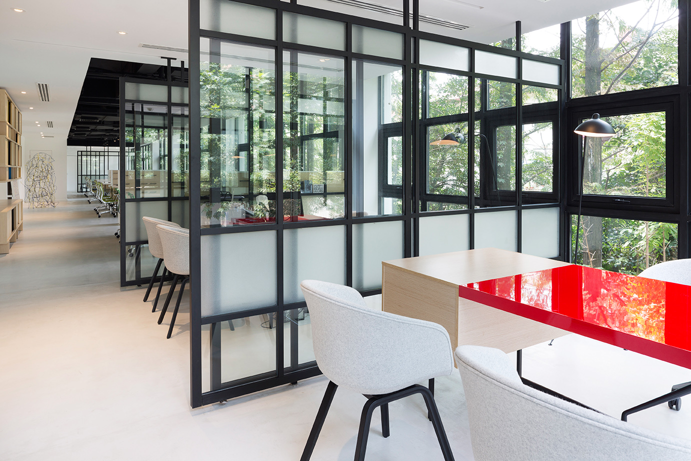 普陀區(qū)辦公室裝修簡約溫和風格設計-第8張圖片-上海古都建筑設計集團 普陀區(qū)辦公室裝修簡約溫和風格設計-第8張圖片-上海古都建筑設計集團