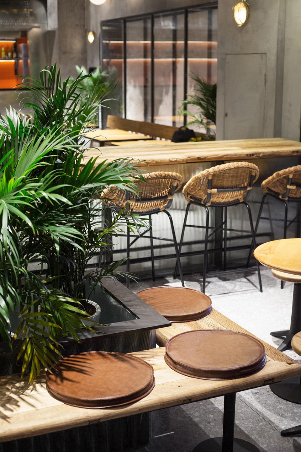 黃浦區混搭風格餐廳裝修設計-第5張圖片-上海古都建筑設計集團 黃浦區混搭風格餐廳裝修設計-第5張圖片-上海古都建筑設計集團