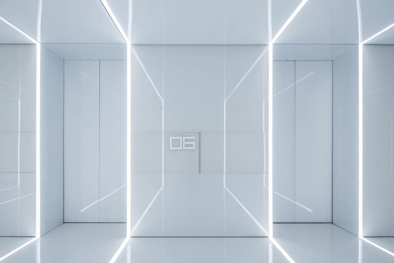 上海玻璃科技風格辦公室裝修設計-第2張圖片-上海古都建筑設計集團 上海玻璃科技風格辦公室裝修設計-第2張圖片-上海古都建筑設計集團