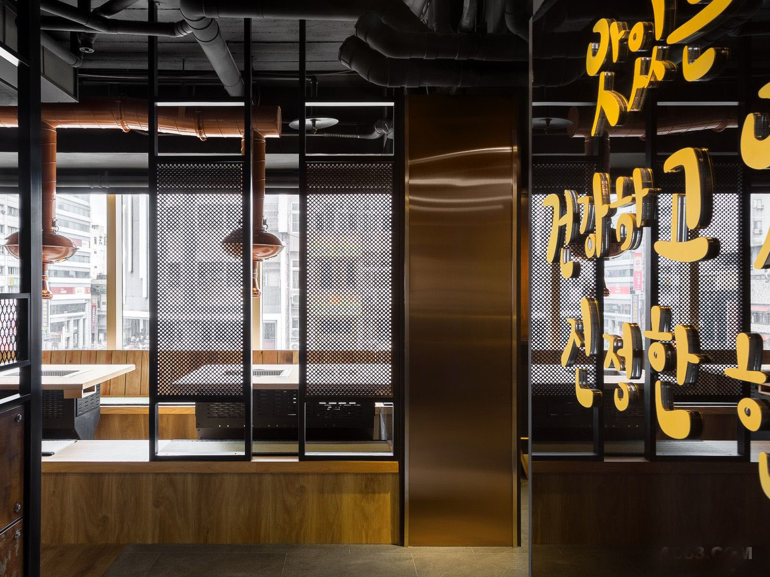 青浦區(qū)韓式烤肉辦公室裝修設(shè)計(jì)-第2張圖片-上海古都建筑設(shè)計(jì)集團(tuán) 青浦區(qū)韓式烤肉辦公室裝修設(shè)計(jì)-第2張圖片-上海古都建筑設(shè)計(jì)集團(tuán)