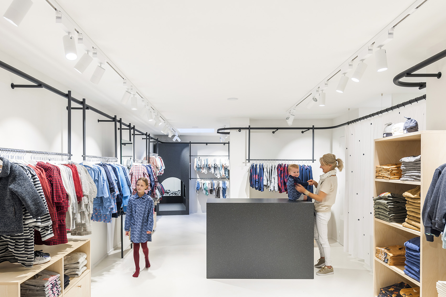 浦東新區簡約風童裝店辦公室裝修設計-第3張圖片-上海古都建筑設計集團