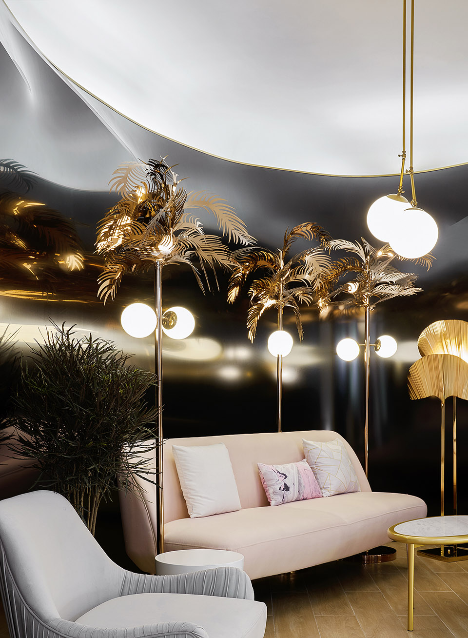 黃浦區簡約風美容會所裝修設計-第3張圖片-上海古都建筑設計集團 黃浦區簡約風美容會所裝修設計-第3張圖片-上海古都建筑設計集團