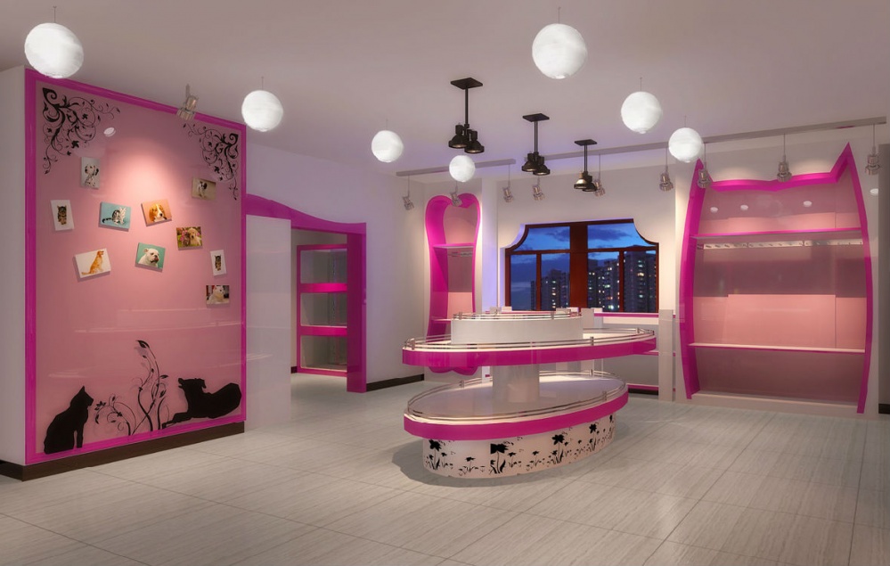 嘉定區(qū)粉色系寵物店裝修設計-第5張圖片-上海古都建筑設計集團 嘉定區(qū)粉色系寵物店裝修設計-第5張圖片-上海古都建筑設計集團