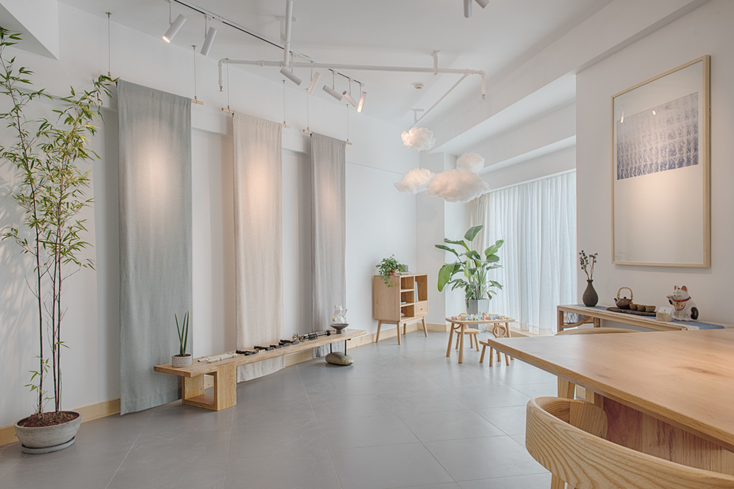 日式布料展廳裝修設計-第3張圖片-上海古都建筑設計集團 日式布料展廳裝修設計-第3張圖片-上海古都建筑設計集團