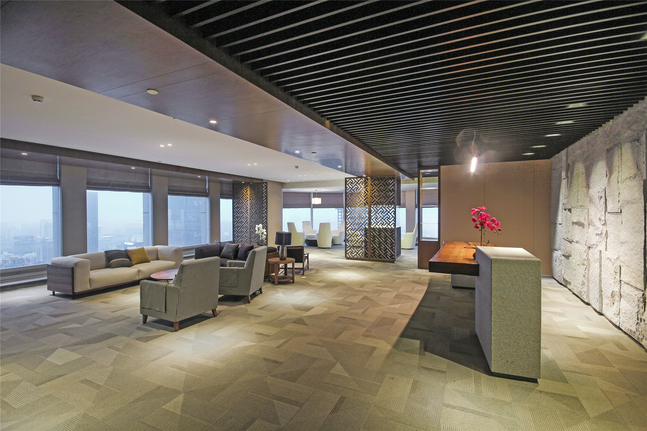 嘉定區(qū)現(xiàn)代簡約辦公室裝修設計-第6張圖片-上海古都建筑設計集團