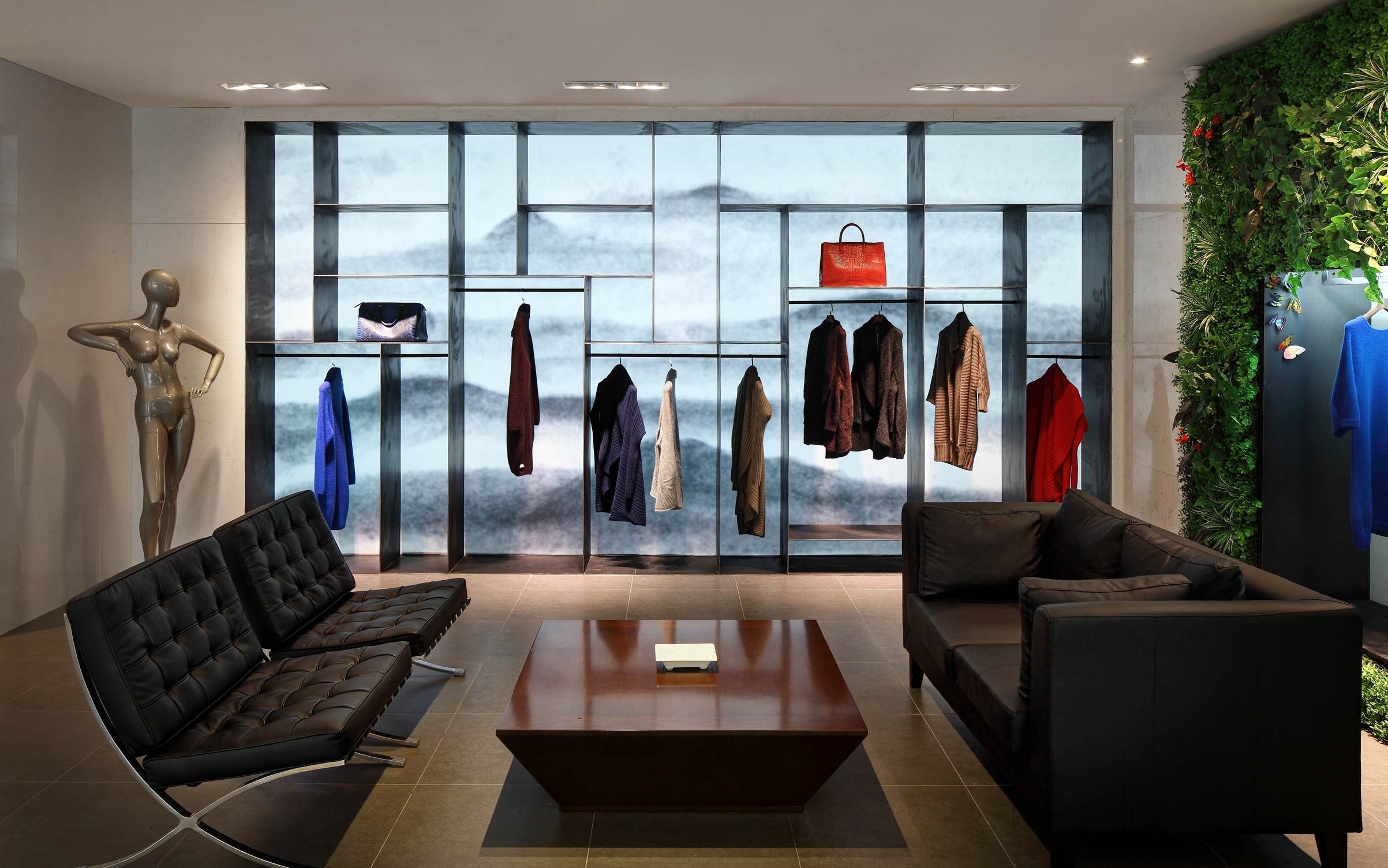 清新簡約女裝店裝修設計-第1張圖片-上海古都建筑設計集團 清新簡約女裝店裝修設計-第1張圖片-上海古都建筑設計集團