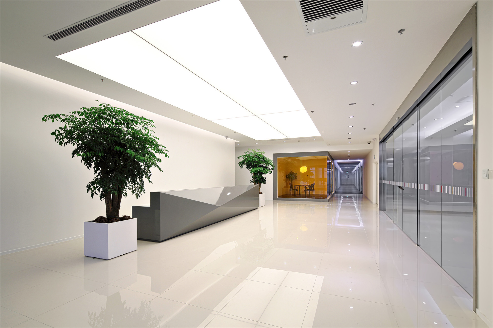 現代時尚辦公室裝修設計效果圖-第3張圖片-上海古都建筑設計集團 現代時尚辦公室裝修設計效果圖-第3張圖片-上海古都建筑設計集團