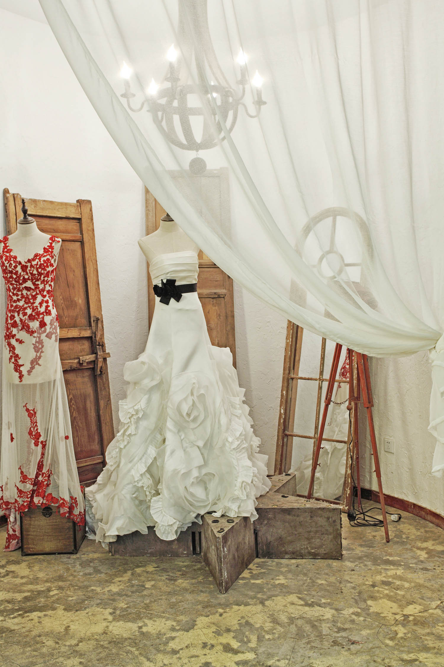 法式婚紗店裝修設計效果圖-第4張圖片-上海古都建筑設計集團 法式婚紗店裝修設計效果圖-第4張圖片-上海古都建筑設計集團