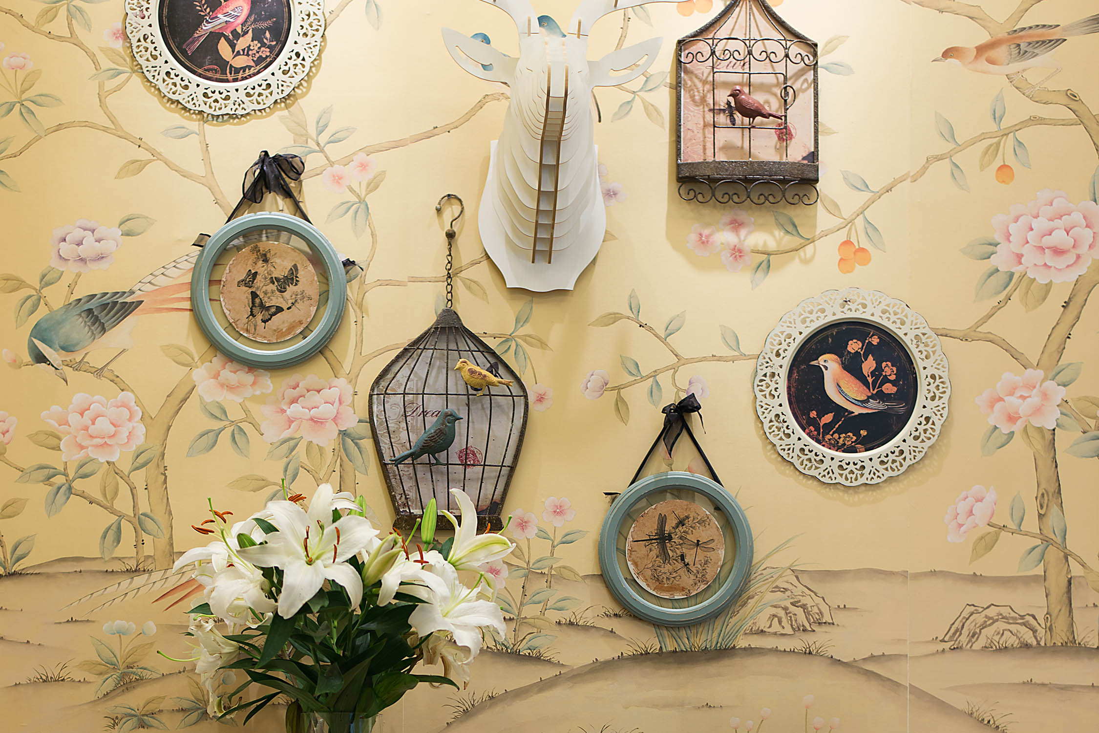 時尚清新美甲店裝修設計-第5張圖片-上海古都建筑設計集團 時尚清新美甲店裝修設計-第5張圖片-上海古都建筑設計集團