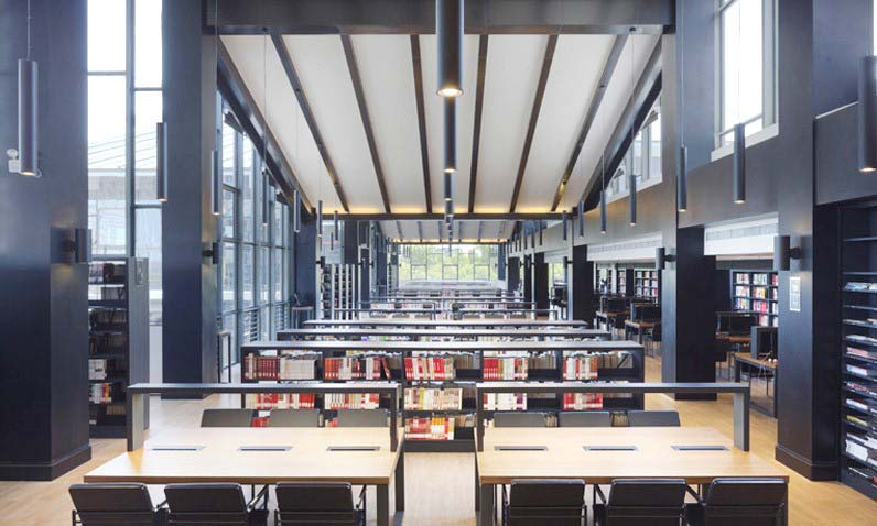 空曠工業風圖書館裝修設計-第2張圖片-上海古都建筑設計集團 空曠工業風圖書館裝修設計-第2張圖片-上海古都建筑設計集團
