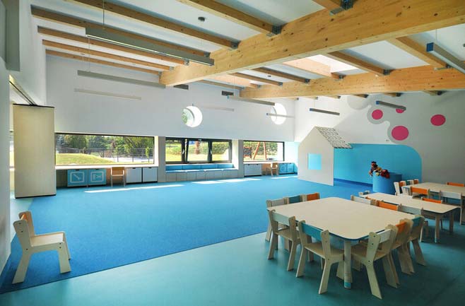 空曠明亮幼兒園裝修設(shè)計-第2張圖片-上海古都建筑設(shè)計集團(tuán) 空曠明亮幼兒園裝修設(shè)計-第2張圖片-上海古都建筑設(shè)計集團(tuán)