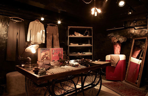 復古服裝店裝修設計效果圖-第4張圖片-上海古都建筑設計集團 復古服裝店裝修設計效果圖-第4張圖片-上海古都建筑設計集團