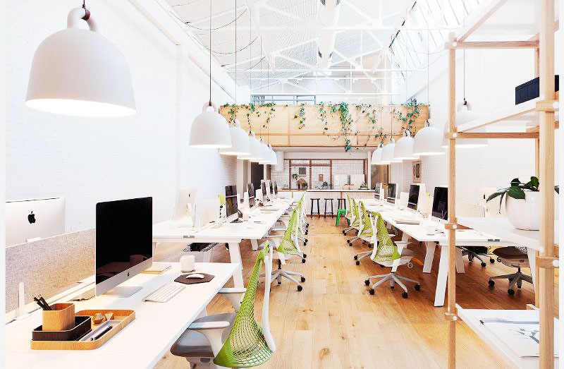 簡約明亮辦公室裝修設計效果圖-第3張圖片-上海古都建筑設計集團 簡約明亮辦公室裝修設計效果圖-第3張圖片-上海古都建筑設計集團