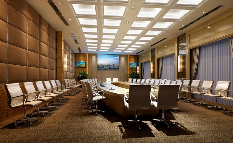 歐式風格會議室裝修設計效果圖-第2張圖片-上海古都建筑設計集團 歐式風格會議室裝修設計效果圖-第2張圖片-上海古都建筑設計集團