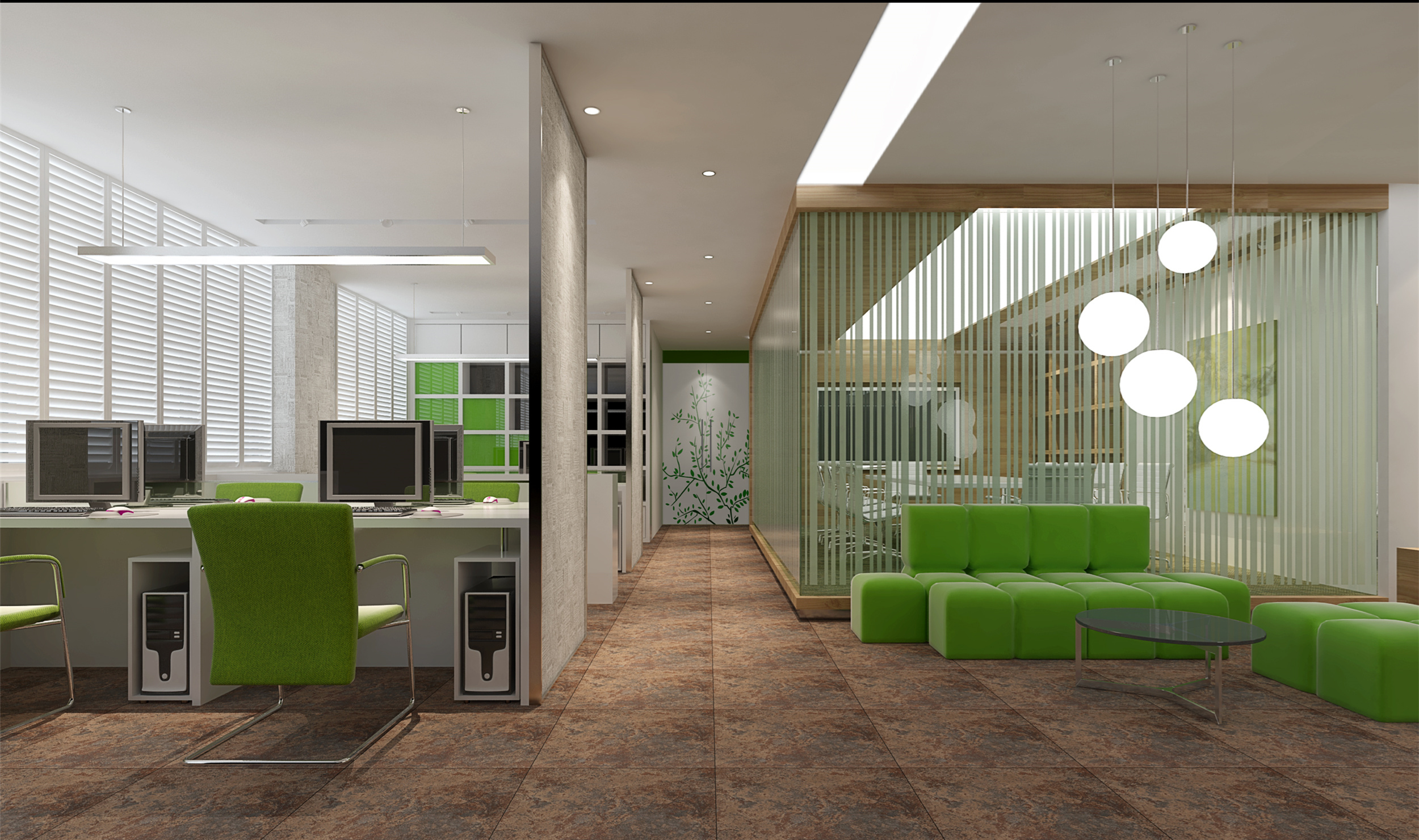 日式150平小型清新辦公室裝修設(shè)計-第2張圖片-上海古都建筑設(shè)計集團(tuán) 日式150平小型清新辦公室裝修設(shè)計-第2張圖片-上海古都建筑設(shè)計集團(tuán)